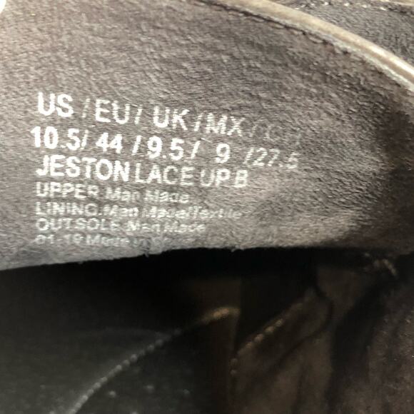 Unlisted by Kenneth Cole Jetson Lace Up Oxford Mens Size 10.5 Dark Gray EUC - Picture 8 of 8